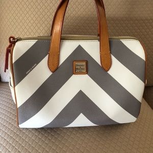 Dooney and Bourke Chevron tote
